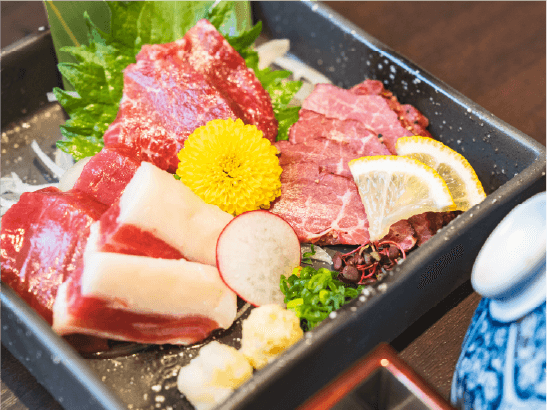 龍栄荘のお料理