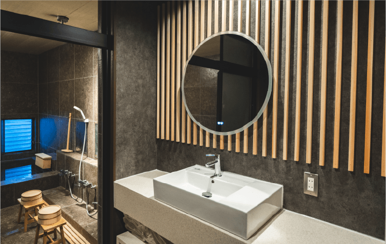 温泉の内観の写真